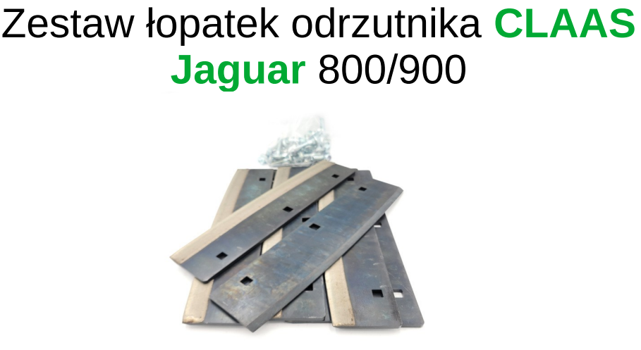 Łopatki Odrzutnika Claas Jaguar 800 900 do Trawy MWS Premium